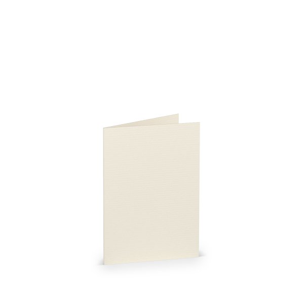 Paperado-5er Pack Karten DIN A7hd, Ivory