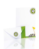 Fußballfeld - Briefpack 10/10 - 165x235/90x177