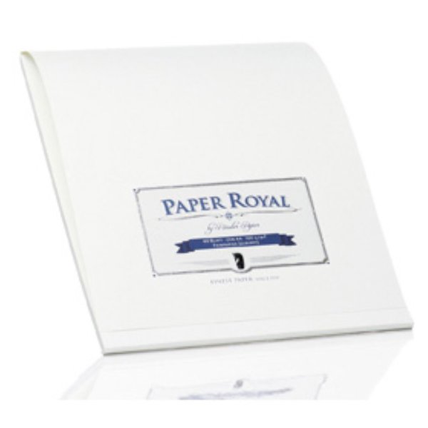 Paper Royal - Block40/DIN A4, weiß