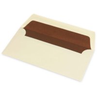 Edel Satin- Briefumschlagpack 20/DL m. Sf., ivory glatt