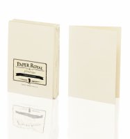 Paper Royal-Kartenpack 20/A6 Karten hd, cham.gerippt