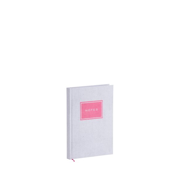 Personal Note Book -geb. Buch 96 Blatt A5, lin.-Appl. Pink