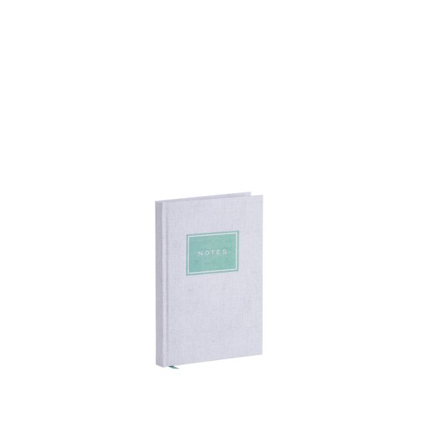 Personal Note Book -geb. Buch 96 Blatt A5, lin.-Appl. Grün