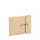Cacao - Button String Set -1/1 Umschlag 130x180 mm m. Karte